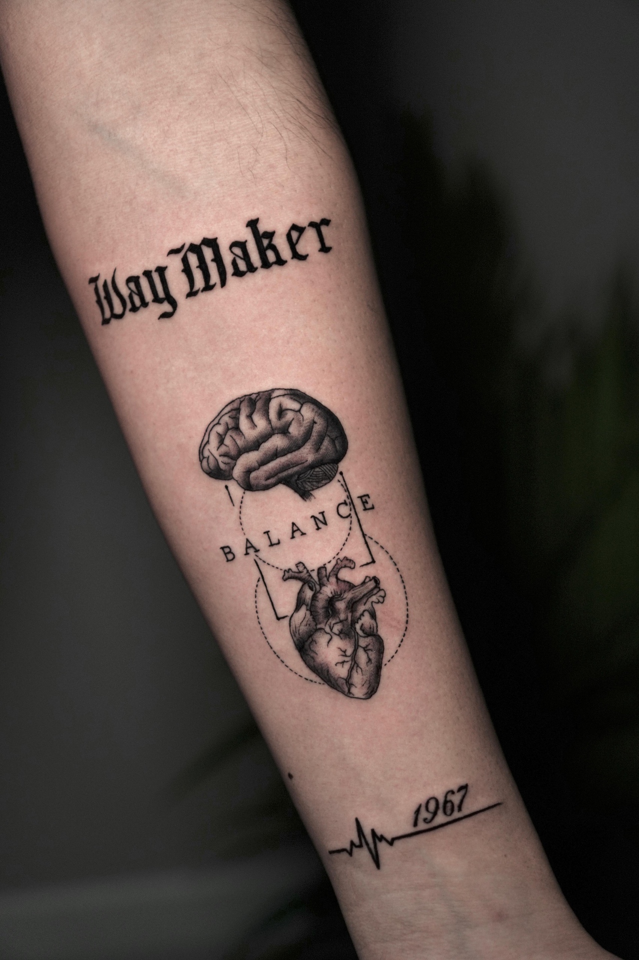 Way Maker · Balance — Sleeves tattoo by Sahil