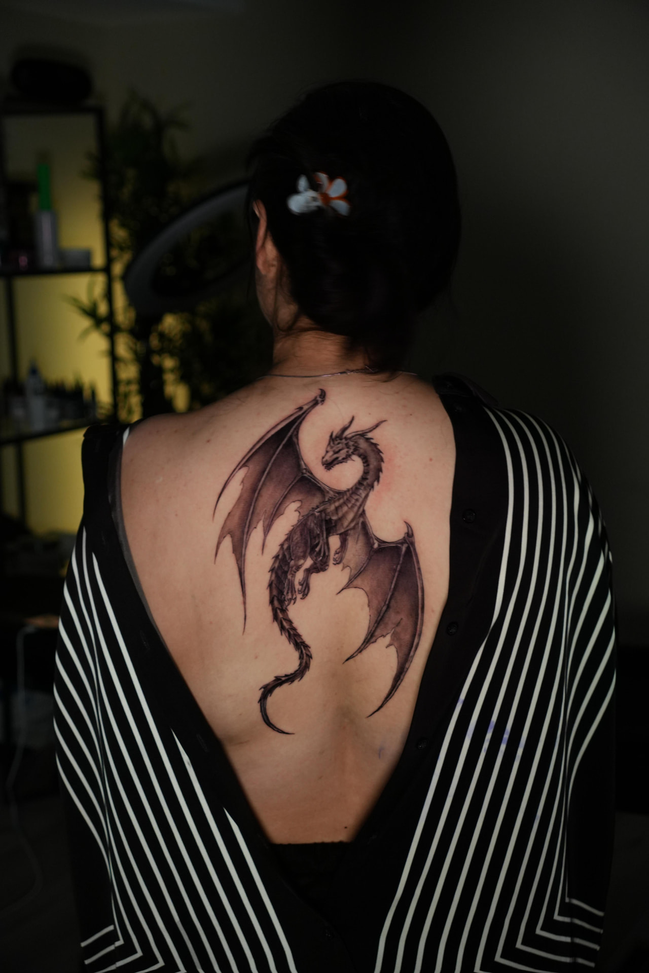 Dragon · Back Piece — Animal Portraits tattoo by Sahil